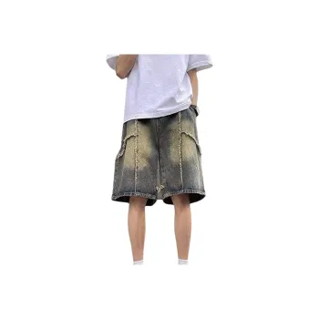 TELENT Denim Shorts Unisex Image Color