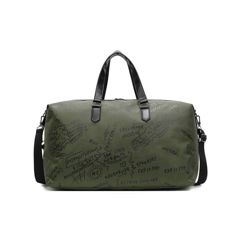 CARTELO Canvas Travel Bag Unisex Multicolor-10