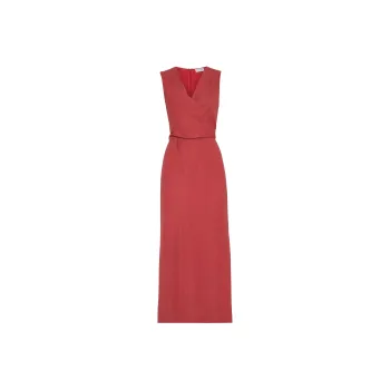 Brunello Cucinelli Wrap Dress