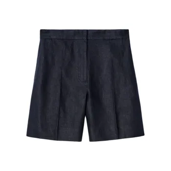 COS Casual Shorts Women's Navy Blue