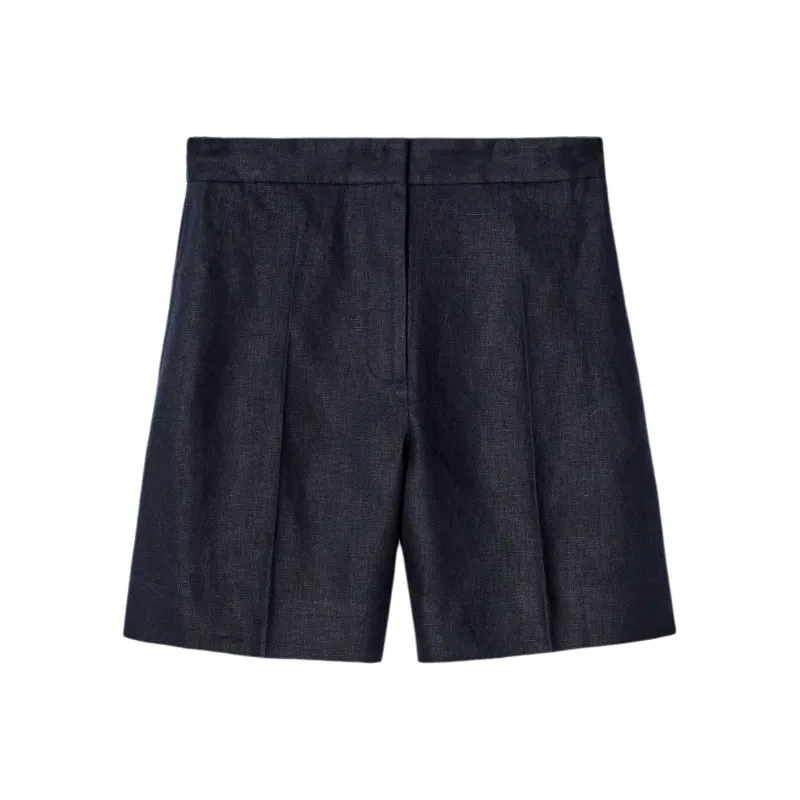 COS Casual Shorts Women's Navy Blue-0