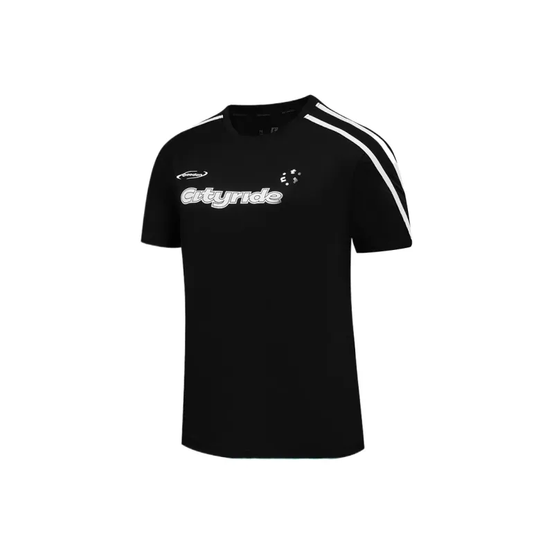 QIAODAN Sports Life Collection SS25 T Shirt Women's Black-0