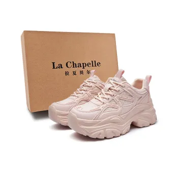 La Chapelle Height Increasing Wear-Resistant Low-Top Chunky Sneakers Women's