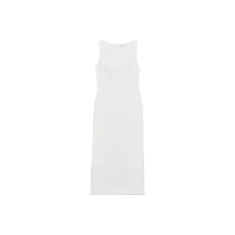 ARITZIA Babaton Integrity Linen Dress Sleeveless Dress Women's White/White-0