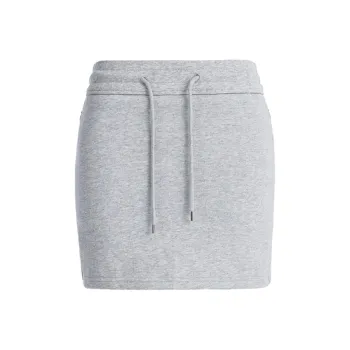 Aros Super Shopping Casual Short Skirts Women's Gray