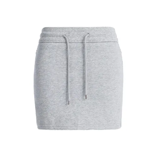 Aros Super Shopping Casual Short Skirts Women's Gray
