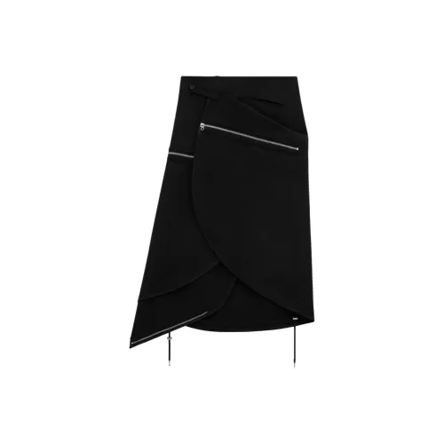 COURREGES Modular Long Skirt 'Black'