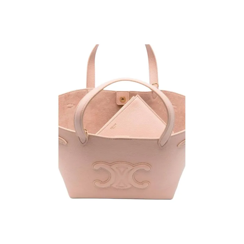 CELINE Metal Piece Shoulder Bag, Crossbody Bag, Handbag Women's Pink-2