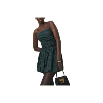 REFORMATION Clea Dress Sleeveless Dress Women's Dark Color Slate Blue