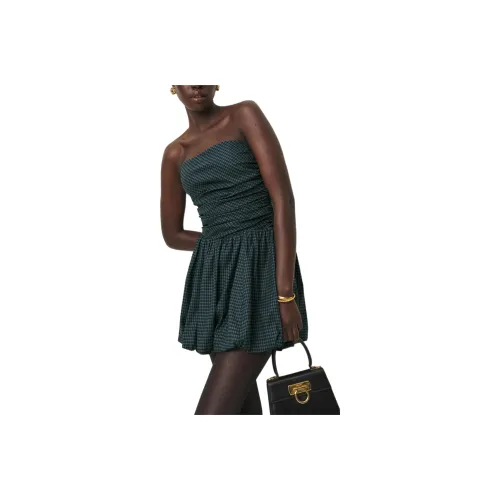 REFORMATION Clea Dress Sleeveless Dress Women's Dark Color Slate Blue