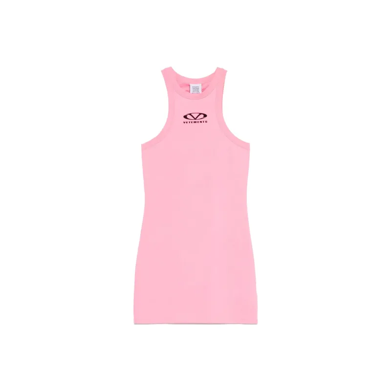 Vetements Logo print Mini Dress-0