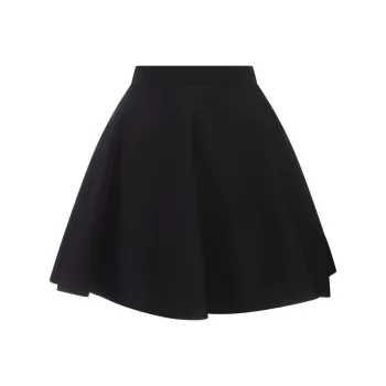 Alexander McQueen Casual Short Skirts Women's Black