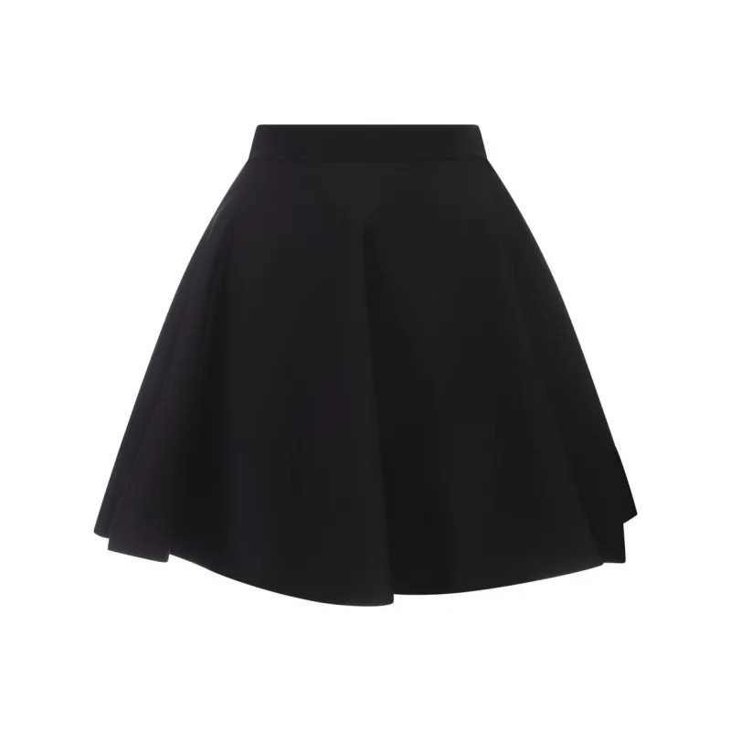 Alexander McQueen Casual Short Skirts Women's Black-0
