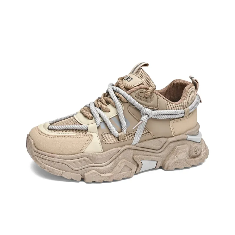 OFFER AITR Cushioning Slip Resistant Low Top Chunky Sneakers Men's-8