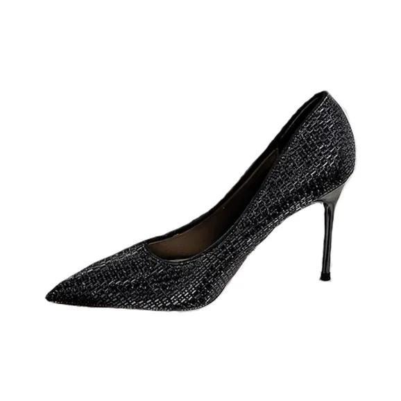 Dawei's House Slim Heel High Heels Women's-0