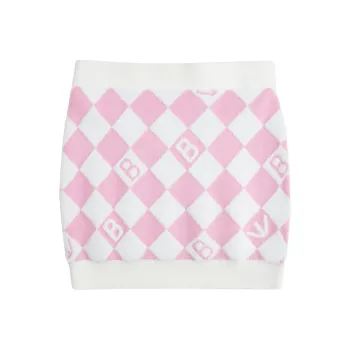 BOY BY BOY Casual Short Skirts Women's Pink