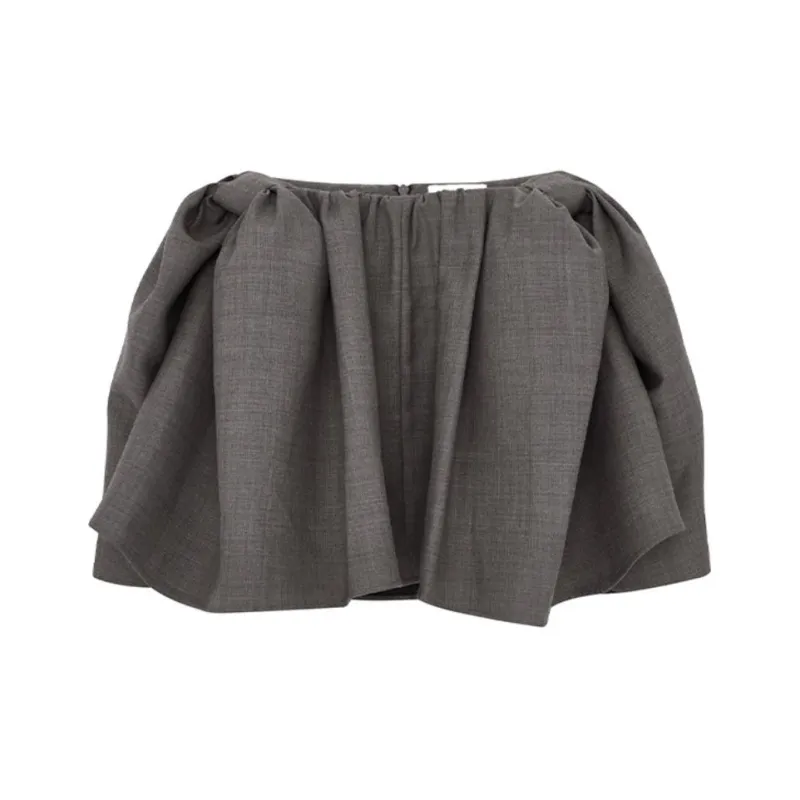 SHUSHUTONG PF24 Casual Short Skirts Women's Gray-0
