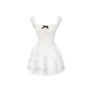 KYKW Slip Dresses Women's White