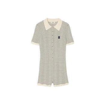 Sandro Striped Jumpsuit
