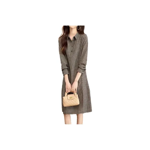 Mapping Long Sleeved Dresses Women's