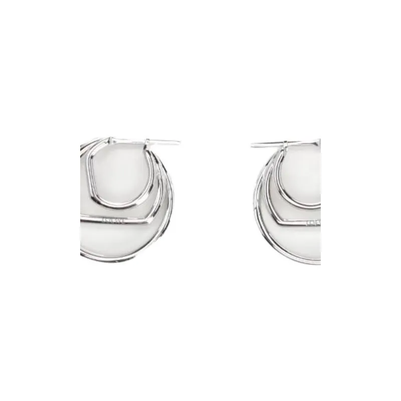 LOEWE Sterling Silver Stud Earrings Women's Silver-1
