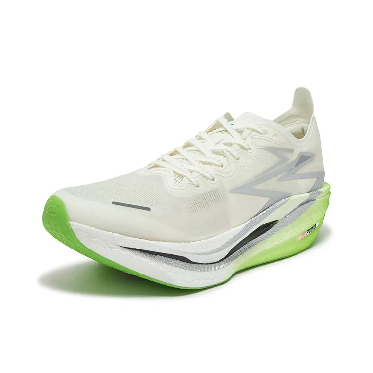 361° Flame 4 Slip Resistant, Abrasion Resistant, Breathable Low Top Carbon Plate Running Shoes Unisex Dewy Lime-1
