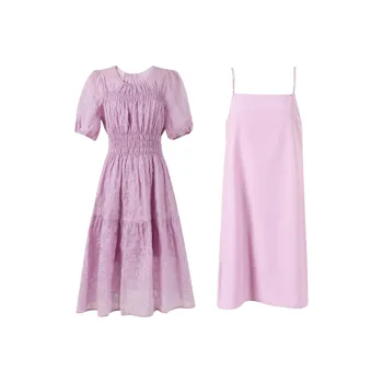 Like The Age Of Water Skirt Set Women's Purple