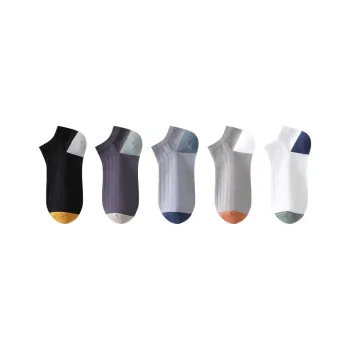 H YXIANG Ankle Socks Men's 5 Pack
