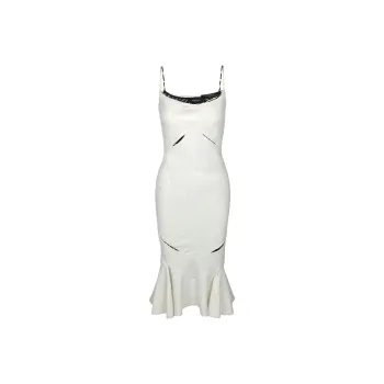 VERSACE Twofer Cocktail Dress 'White'