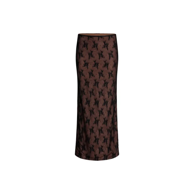 Tiger Mist KAROLINA SKIRT Casual Long Skirts Women's Black-0
