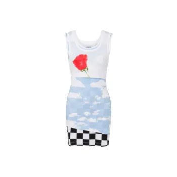 MOSCHINO Layered Tank Top Dress