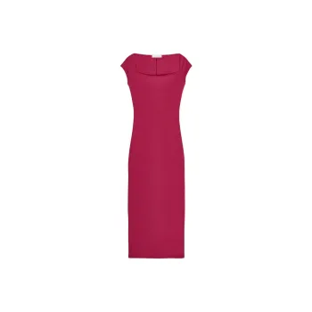 ZARA Sleeveless Dress Women's Dark Purple Red