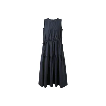 3COLOUR Sleeveless Dress Women's Navy Blue