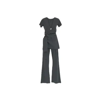 Udon House Casual Suit Women's Gray