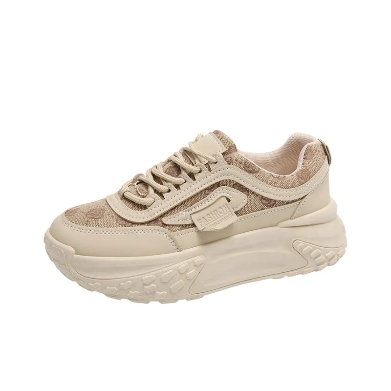 SIMBA'S PRIDE Height Increasing Low Top Chunky Sneakers Women's-5