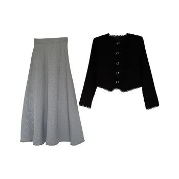 Icicofficial Two Piece Skirt Sets Women's