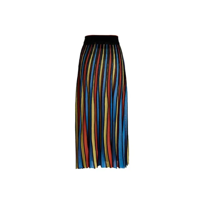 MSGM SS23 Casual Long Skirt Women's Multicolor-0