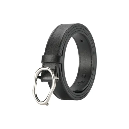 15 MINS PU Leather Belts Women's Width 2.4cm