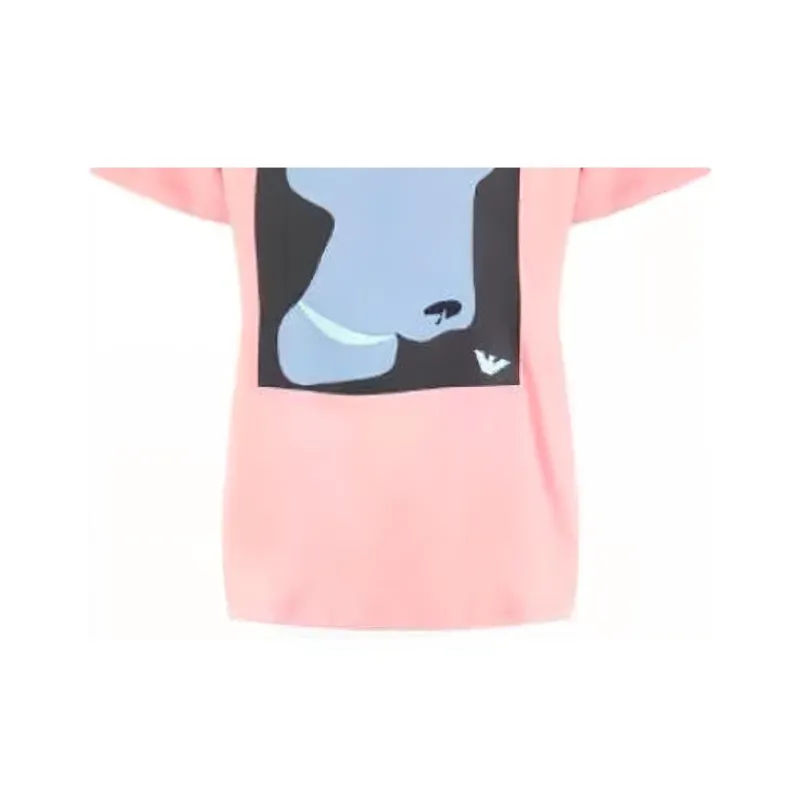 EMPORIO ARMANI T Shirts Women's Pink-4