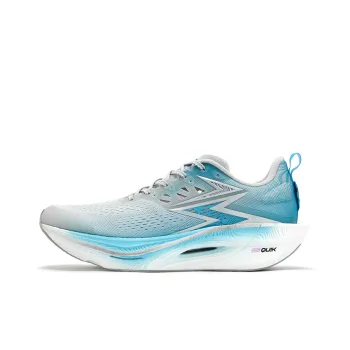 361° Flame 3 ET Cushioning, Slip Resistant, And Abrasion Resistant Low Top Casual Running Shoes Unisex Gray Blue
