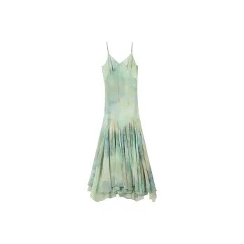 The Plums Are Cooked Slip Dress Women's Mint Mambo