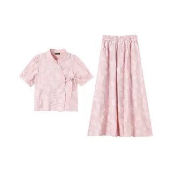 Adeworn Skirt Set Women's Lotus Color