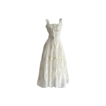 AURORA MUSE Slip Dress Women's White