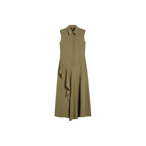 MaxMara Studio Sleeveless Dress Women's Camel