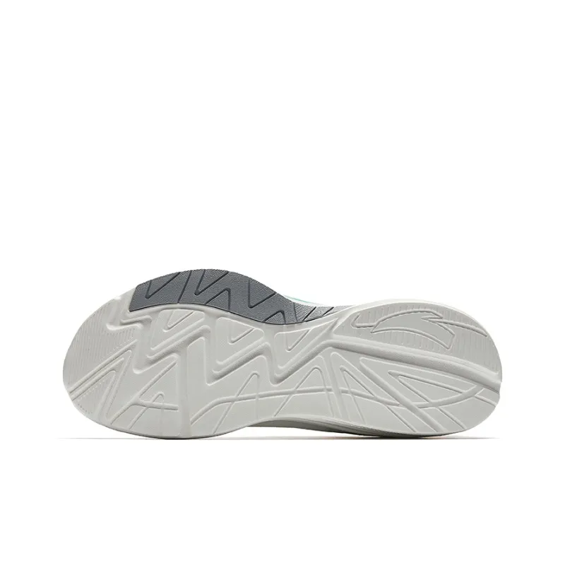 Anta Cloud Trail Breathable And Lightweight Low Top Casual Running Shoes Men's White Green-4