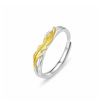 FOREVER MELODY S925 Silver Rings Men's