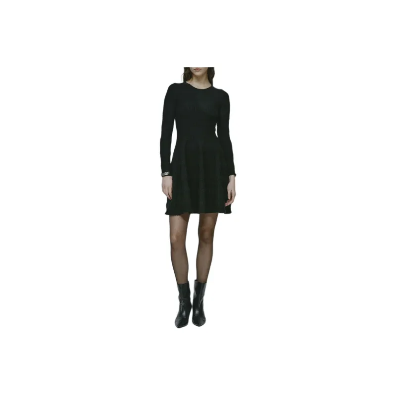 Antonino Valenti Long Sleeved Dress Women's Black-0