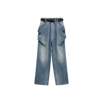 LOEWE Draped Jeans In Denim