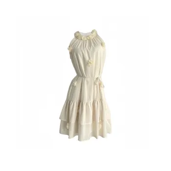 Manekniv Sleeveless Dress Women's Custard