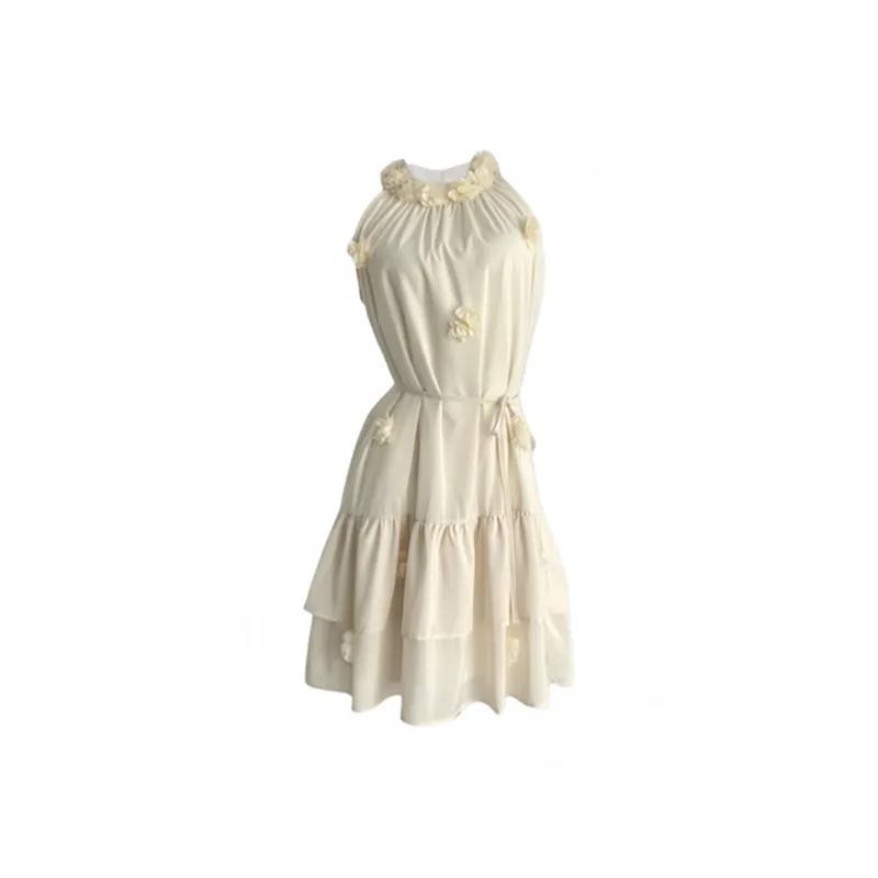 Manekniv Sleeveless Dress Women's Custard-0